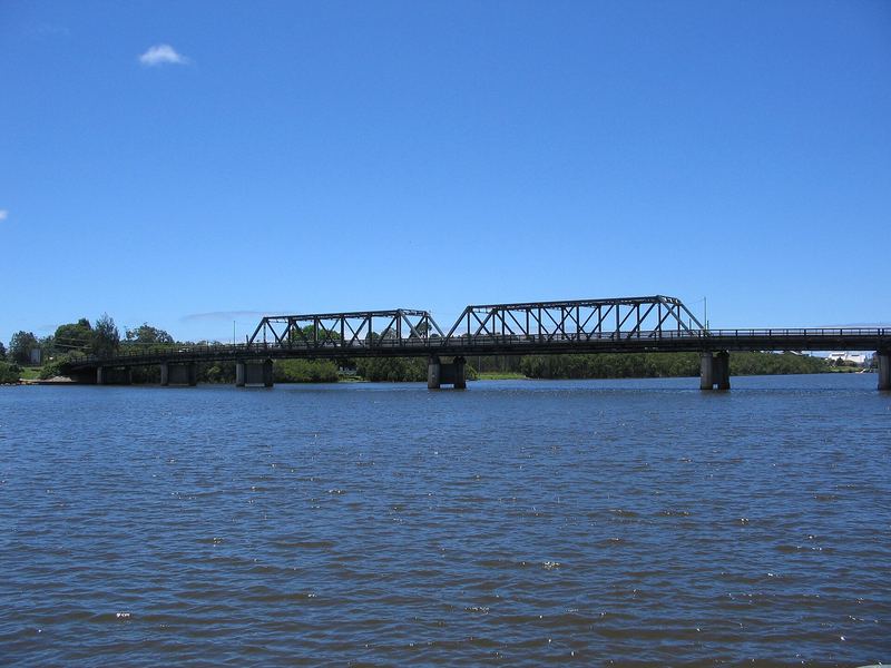 The Macksville Bridge over the Nambucca River
